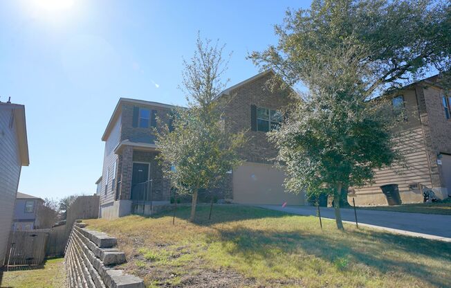 Home in Loma Vista neighborhood close to I35 and Loop 1604 access.