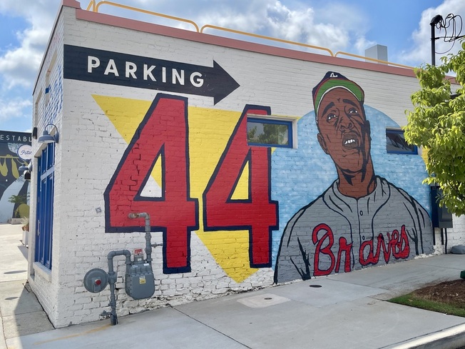 Mechanicsville Hank Aaron Mural