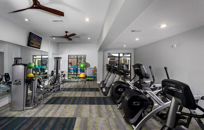 Modern Fitness Center at Mosaic at Levis Commons, Perrysburg