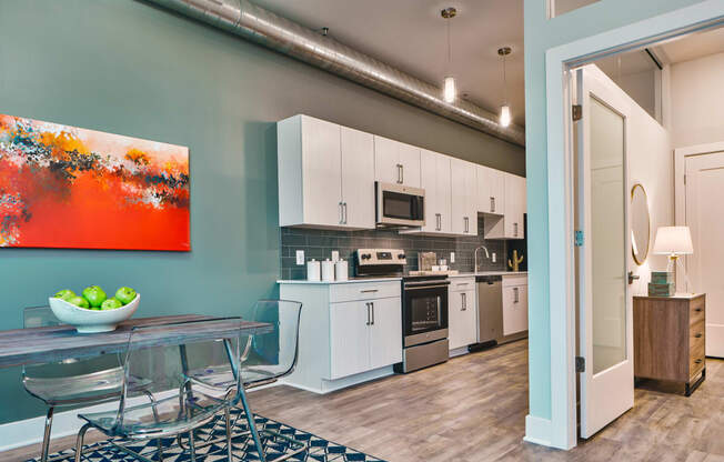 Open Concept Kitchen at The Oxford Apartments, Maryland, 20745