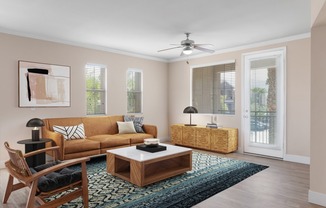 Renovated Living Room | 2 Bedroom Apartments For Rent In Las Vegas Nv | Avanti