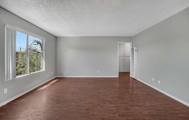 capistrano gardens unit 105 living room with window