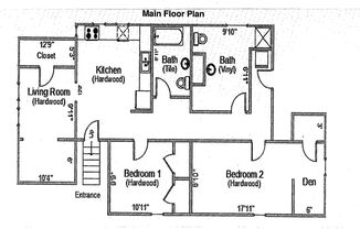 2 beds, 2 baths, 1,000 sqft, $1,825, Unit 340 #3