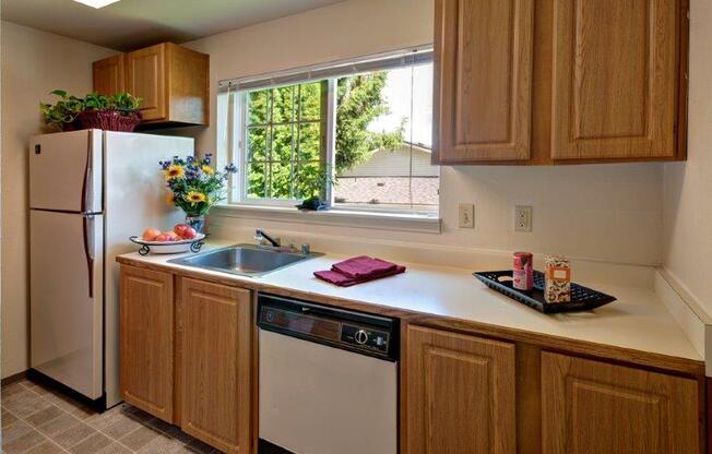 Maple Pointe Non Upgraded Kitchen