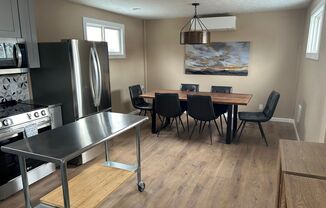 FOR RENT: Unfurnished Barndominium upstairs apartment, 1 bed, 1 bath with AC - Pet Friendly