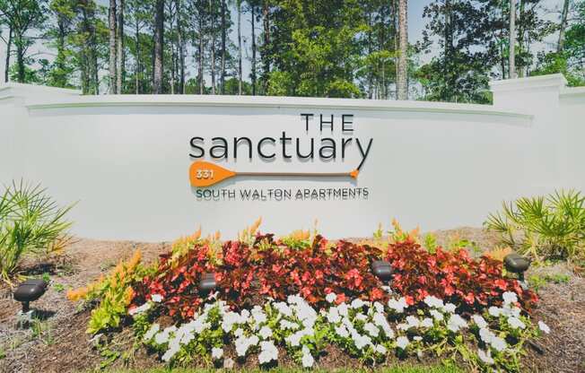 The Sanctuary at 331 Santa Rosa Beach apartments photo of Signage