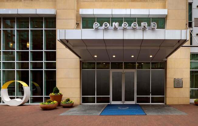 Concord Crystal City entrance