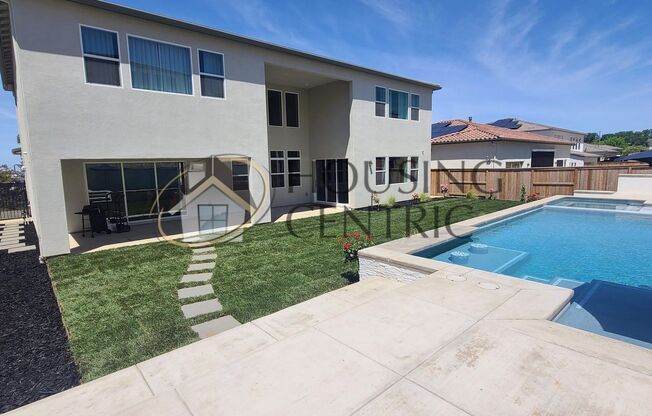 New Construction Executive Rental Home in Highly Desirable Gated El Dorado Hills Community!