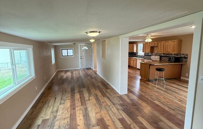 Updated 2 Bedroom, 1 Bath Home – Quiet Inside, Even Next to the Freeway