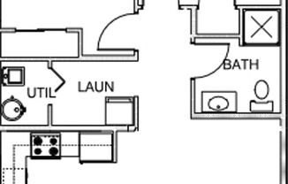 2 beds, 1 bath, 864 sqft, $1,975, Unit 9-C