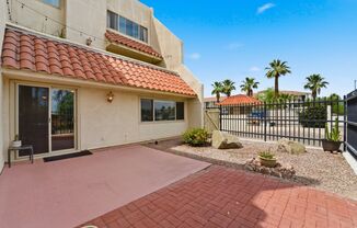 Central Phoenix Gem! Private Patio, Gated, Pool + Underground Parking
