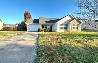 1261 Silver Star Dr. Clarksville, TN 37042