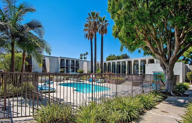 Gated Community at Parc at 5 Apartments, Downey, CA, 90240