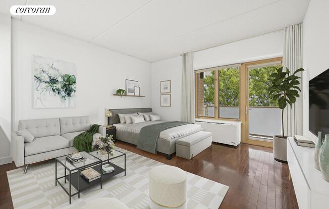 Studio, 1 bath, $2,841, Unit 6E