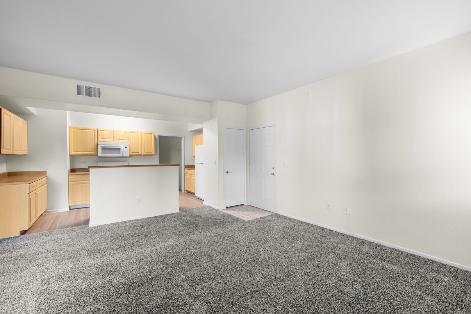 Comfort & Convenience: Modern 2-Bed, 2-Bath with Fireplace & In-Unit Laundry
