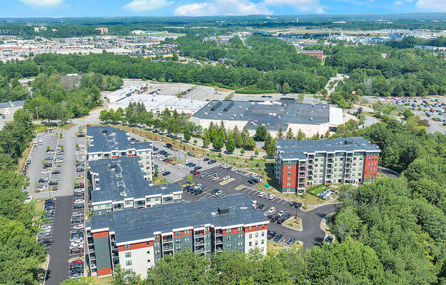 Aerial view of the surroundings at Latitude at South Portland, Portland, ME, 04106