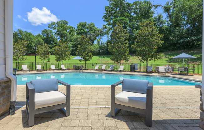 Poolside Patio at Spring Creek Apartments, Florida, 32536