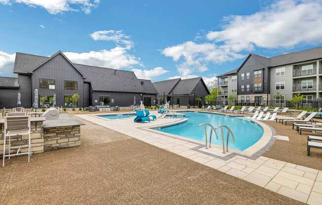 take a dip in our resort style swimming pool at Prism at Diamond Ridge, Pennsylvania
