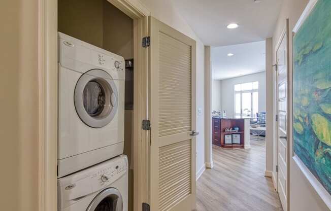 Laundry room at The chapman