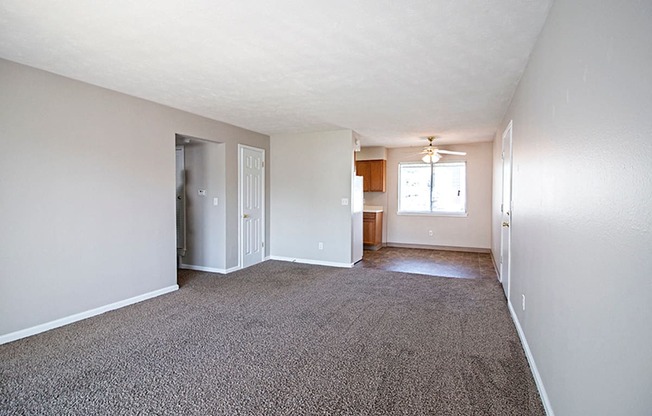 Studio, one and two bedroom floor plans at the Fairway Apartments in Ralston, NE