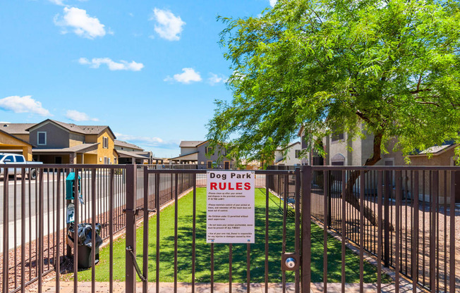 Dog Park at Bella Vita Apartments