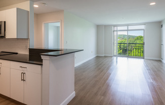 Living Room with Balcony and Hard Surface Flooring