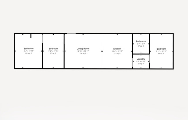 2Bed/2Bath Mobile Home in Apache Junction! Ready for Immediate Move-In! -- NO HOA! RV PARKING!