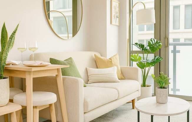 living roomCloset at Artline Apartments, Washington, 20024