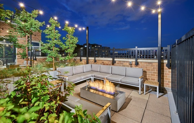 Newly Renovated Rooftop Lounge With Fire Pit