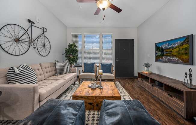 Living  Room Views at Ridge at Castle Rock