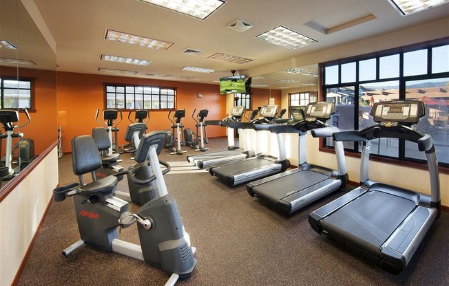 Fitness Center With Modern Equipment, at Willow Springs, Goleta, CA