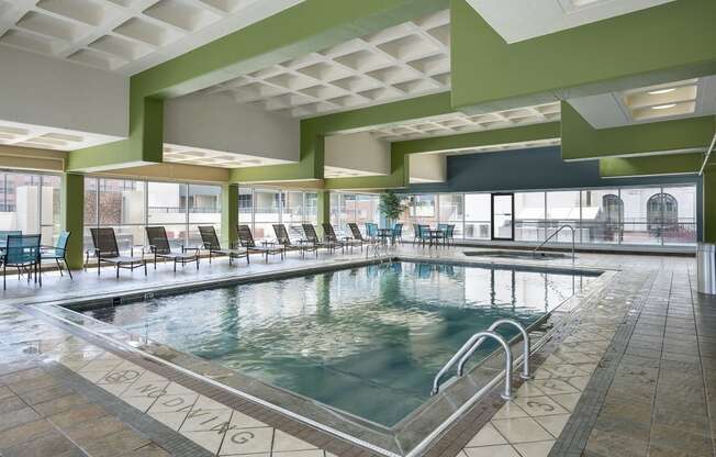 Kellogg Square Apartments in St. Paul, MN Indoor Pool Whirpool