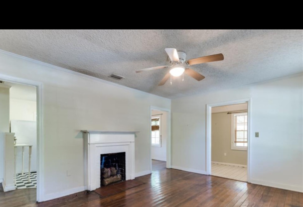 Single Family with yard and off street parking
