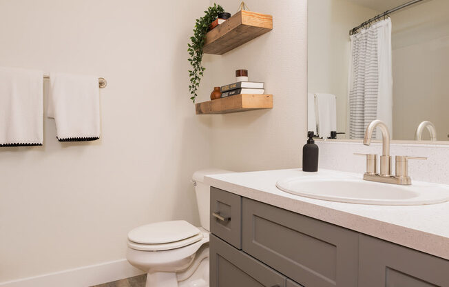 Luxurious Bathroom at Cedar House, Vancouver, Washington