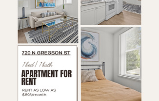 Lovely One Bedroom One Bath Apartment.