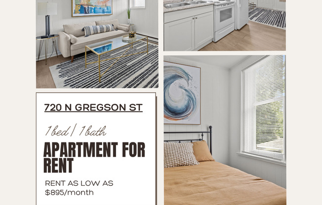 Lovely One Bedroom One Bath Apartment.