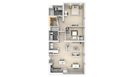 2 beds, 2 baths, 1,092 sqft, $2,129