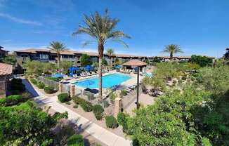 Aerial Pool View at The Paramount by Picerne, Las Vegas, 89123