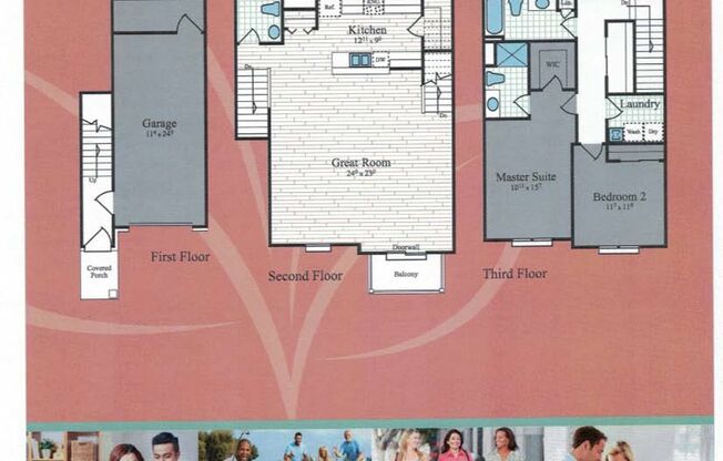 2 beds, 2.5 baths, 1,711 sqft, $2,225, Unit 55736 Reserve 8M