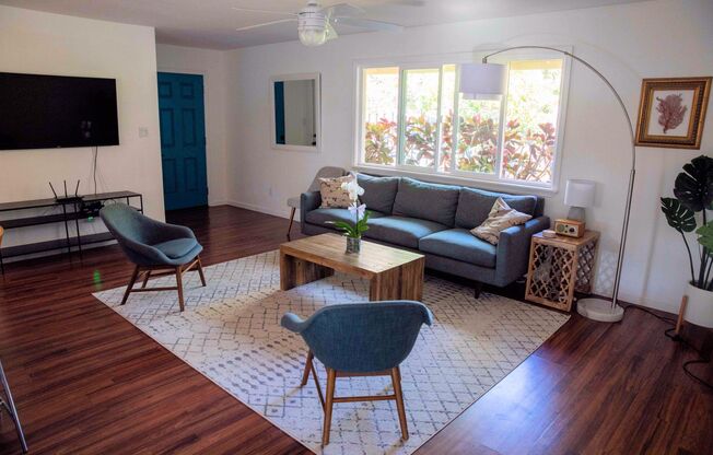 Live and Work Remotely on Maui in this Fully Furnished 3 Bedroom Home