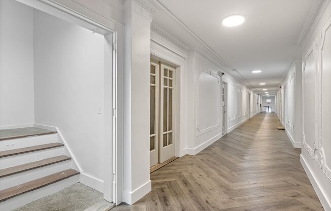 Renovated Hallways