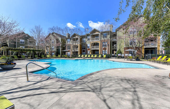 Alden Place Swimming Pools at Alden Place at South Square Apartments, Durham, NC 27707