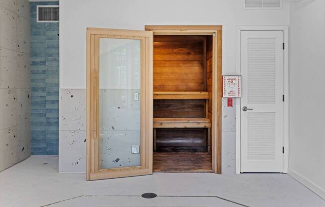 Sauna at 2000 Lake Washington Apartments in Renton, 98056