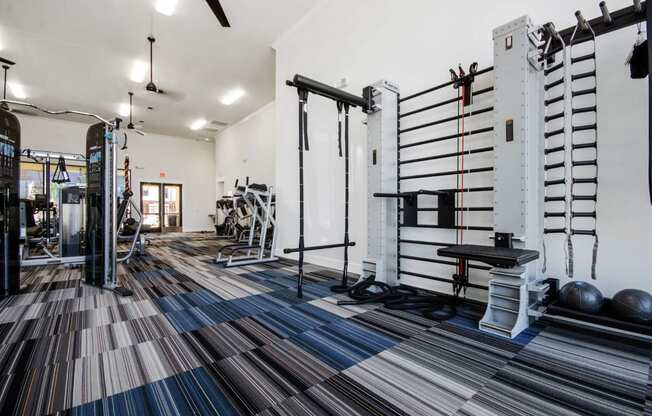 Fitness center1 at Reveal at Bayside, Rowlett, TX, 75088