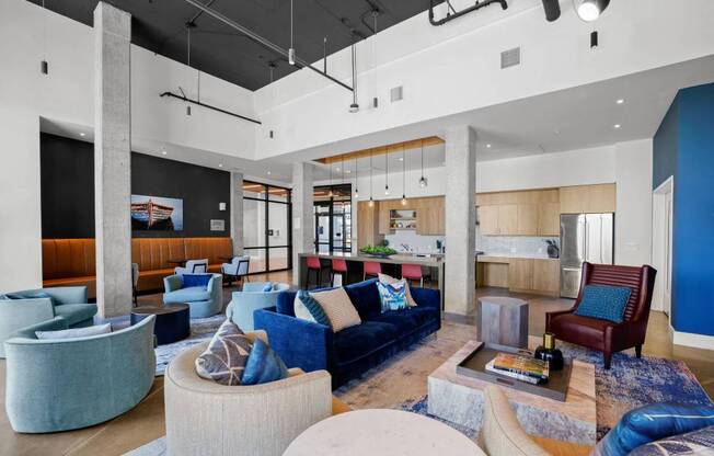 Community Clubroom at Riverfront Everett, Everett, Washington