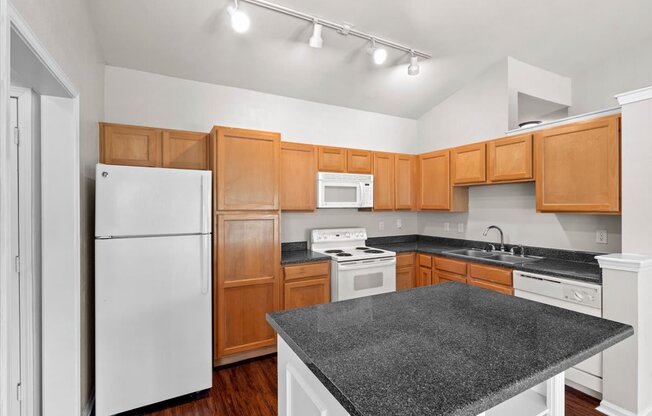 Large Kitchen at Deer Creek Apartment Homes