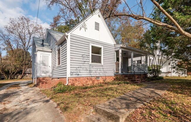 Welcome to this charming 2-bedroom, 1-bathroom home located in the heart of Durham, NC.!