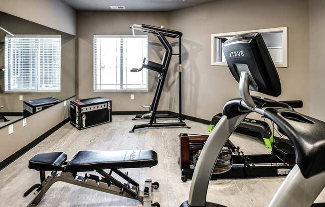 Fitness Center at Sterling at Prairie Trail in Ankeny, IA