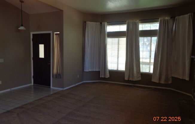 Cute single story home on cul-de-sac street built in 1989 with 1410 sq. ft