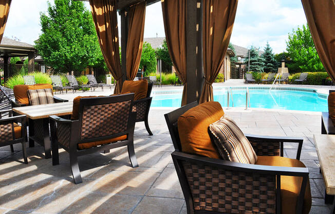 Northglenn Apartments with Poolside Cabanas